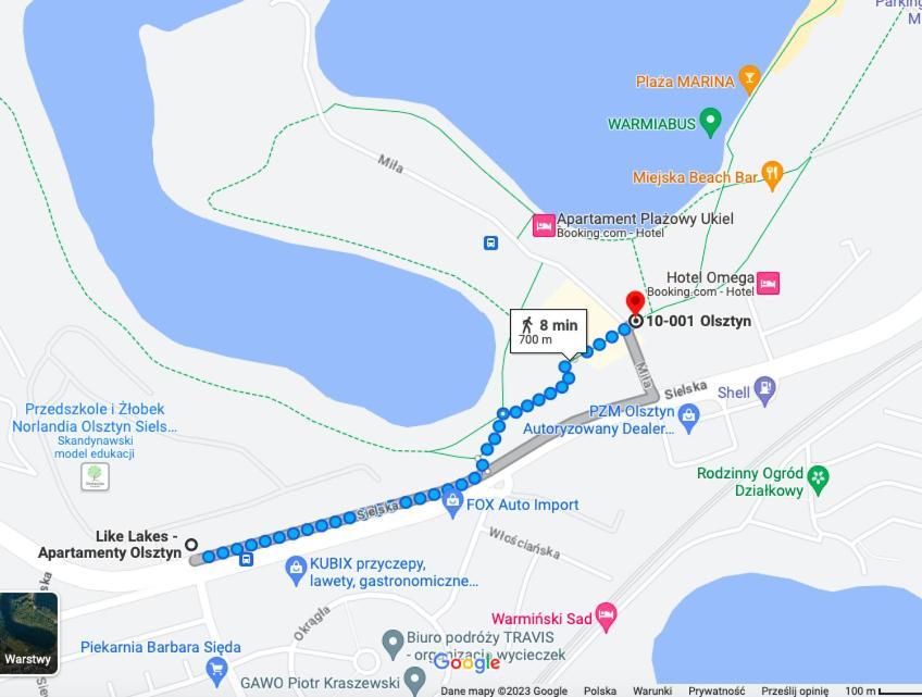 Apartament Ukiel Park 5 Przy Plazy Miejskiej - Free Parking, Fv Olsztyn  Luaran gambar